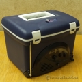 Blue Mini Cooler with Built In AM/FM Radio